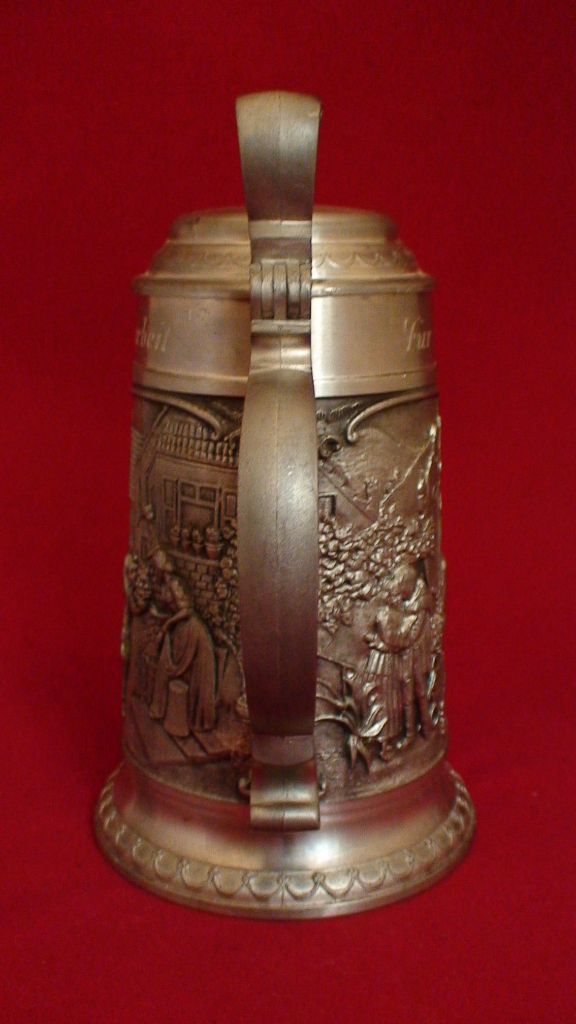 Пивная кружка с крышкой Германия