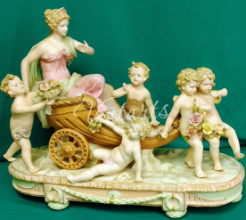 Колесница с амурами