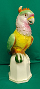 Статуэтка попугай цветной Европа.