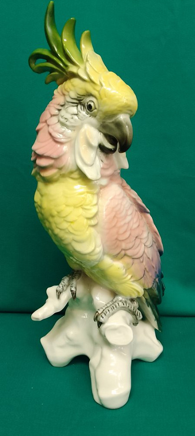 Статуэтка попугай какаду