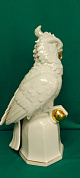 Статуэтка попугай какаду белый