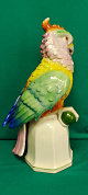 Статуэтка попугай цветной Европа.