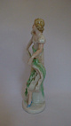 Фигурка «Дама в зеленом платье», стиль арт-деко