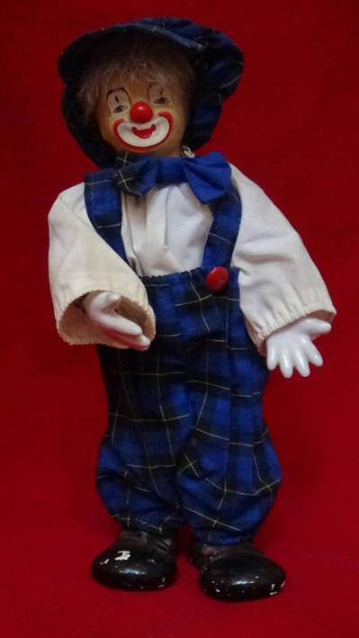 Кукла "Клоун в синих штанах"